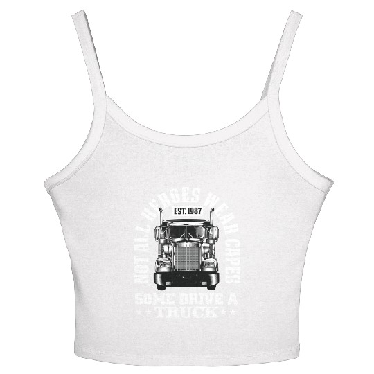 Not All Heroes Wear Capes Women's Spaghetti Strap Tank Top