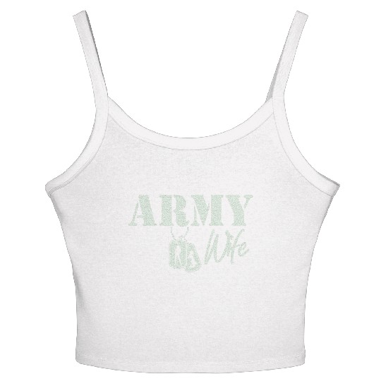Soldier | Army Wife Women's Spaghetti Strap Tank Top | Army Wife Women's Spaghetti Strap Tank Top