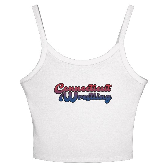 Connecticut Wrestling Women's Spaghetti Strap Tank Top