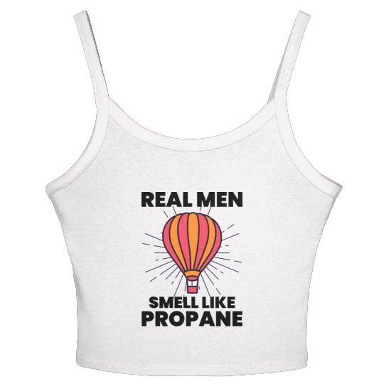 Hot Air Ballooning Hopper Balloon Ride Balloonist Women's Spaghetti Strap Tank Top