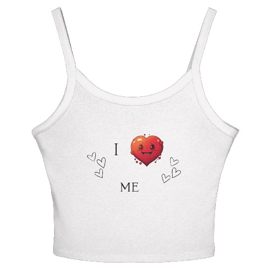 I love Me Women's Spaghetti Strap Tank Top