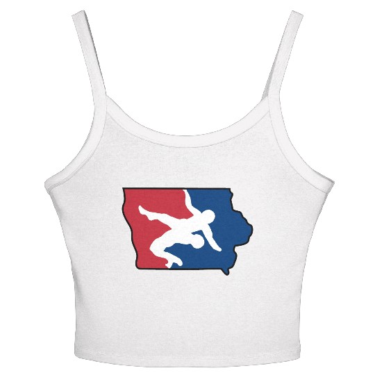 Iowa Wrestling Women's Spaghetti Strap Tank Top