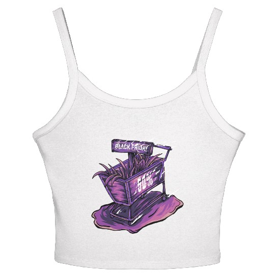 Trolley Black Friday Women's Spaghetti Strap Tank Top
