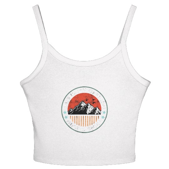 This is my Official Hiking Women's Spaghetti Strap Tank Top Wanderlust