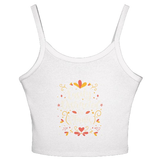 Easily Distracted Plants Botany Teacher Planting Women's Spaghetti Strap Tank Top