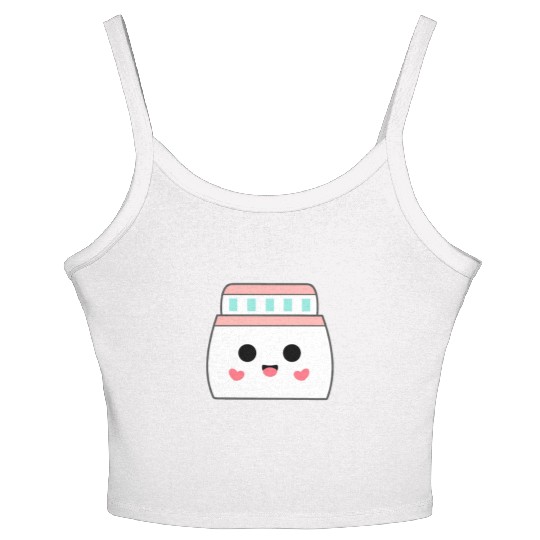 Set Sail in Style with our Kawaii Cruise Ship Women's Spaghetti Strap Tank Top