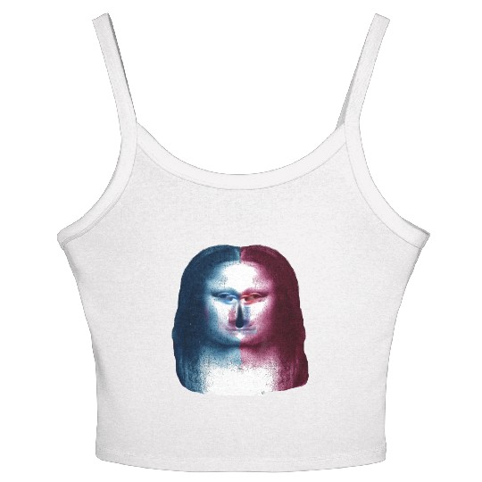 Monalisa Concept Leonardo Da Vinci Women's Spaghetti Strap Tank Top