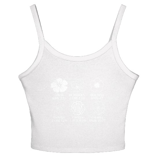 Loved John 3:16 Victorious 2 Cor 2:14 Women's Spaghetti Strap Tank Top