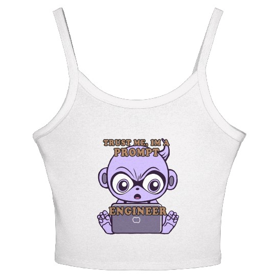 Trust me im a prompt Engineer - i love my Job Women's Spaghetti Strap Tank Top