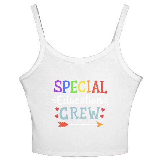 Special Education Sped Teacher Sped Student Women's Spaghetti Strap Tank Top