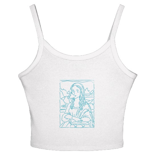 Mona Lisa Women's Spaghetti Strap Tank Top