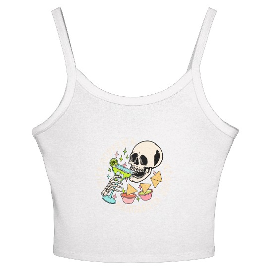 Chip Dippin' And Margarita Sippin' Women's Spaghetti Strap Tank Top