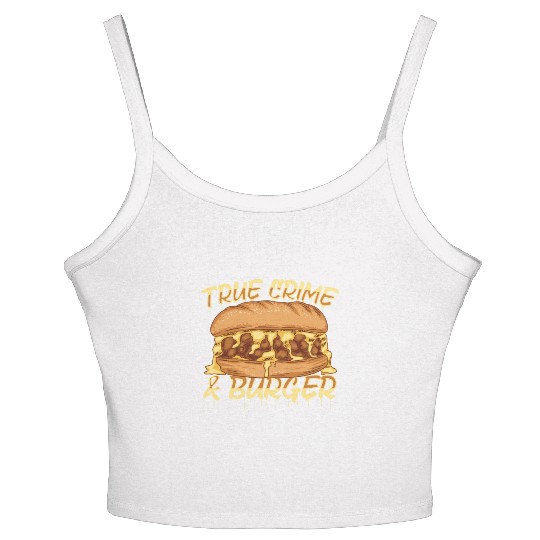 True Crime Murder Spy Crime Interest Gift Idea Women's Spaghetti Strap Tank Top