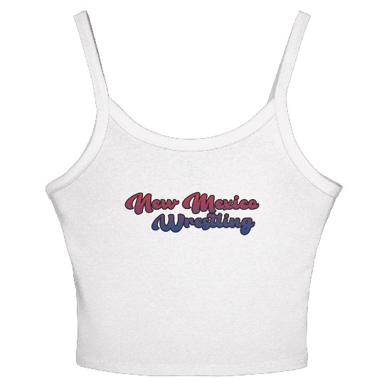 New Mexico Wrestling Women's Spaghetti Strap Tank Top