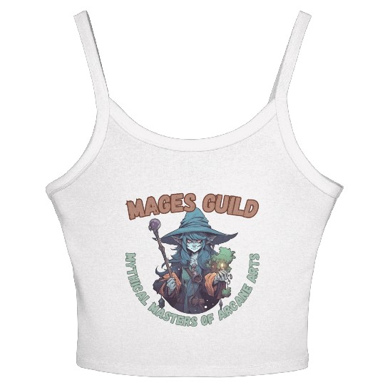 Mages Guild, Mythical Arcane Women's Spaghetti Strap Tank Top