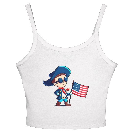 Patriot Day Women's Spaghetti Strap Tank Top