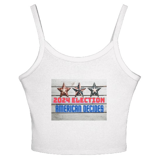 US Election Design Women's Spaghetti Strap Tank Top