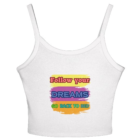 "Designing Your Destiny: Embrace Your Passion. Women's Spaghetti Strap Tank Top