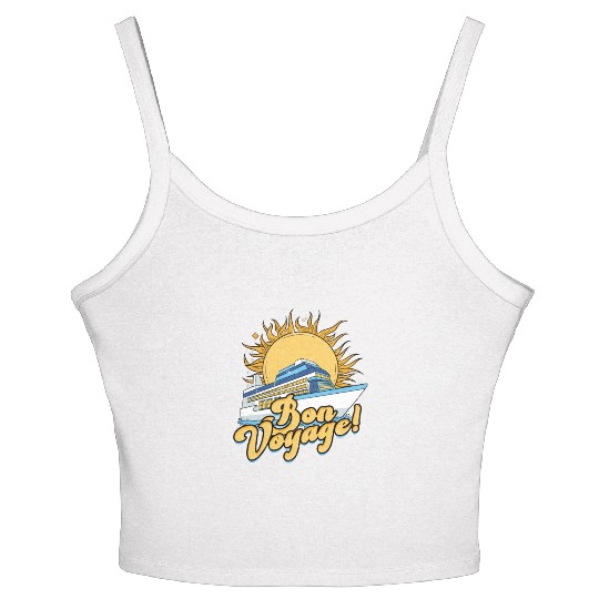Bon voyage! - Cruise Women's Spaghetti Strap Tank Top
