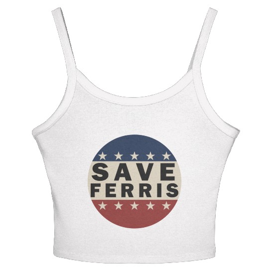 Save Ferris Women's Spaghetti Strap Tank Top