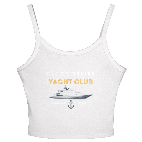 Yacht Racing Yacht Club Women's Spaghetti Strap Tank Top