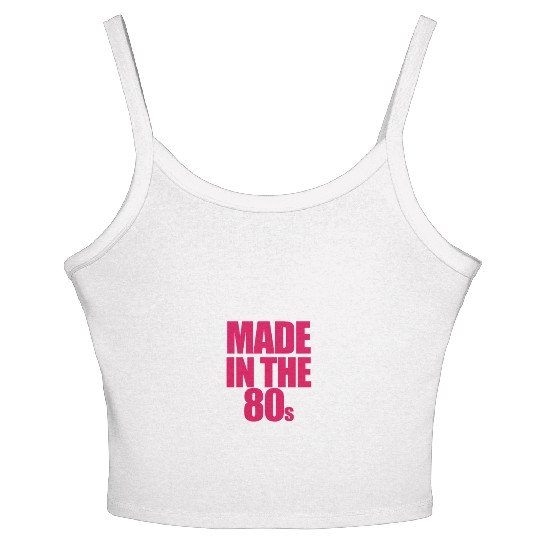 made in the 80s Women's Spaghetti Strap Tank Top