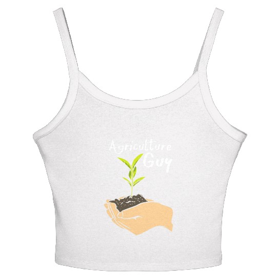 Agriculture Agriculture Teacher Funny Farmer Funny Women's Spaghetti Strap Tank Top