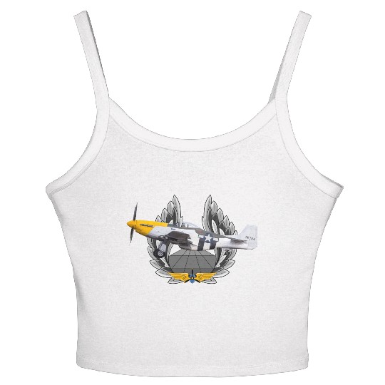 P-51 Women's Spaghetti Strap Tank Top