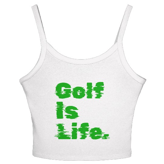 I Like Golfing, Golf Player, Golfing, Golf Is Life Women's Spaghetti Strap Tank Top
