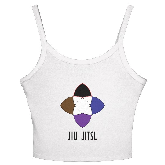 Jiu Jitsu Flower Women's Spaghetti Strap Tank Top