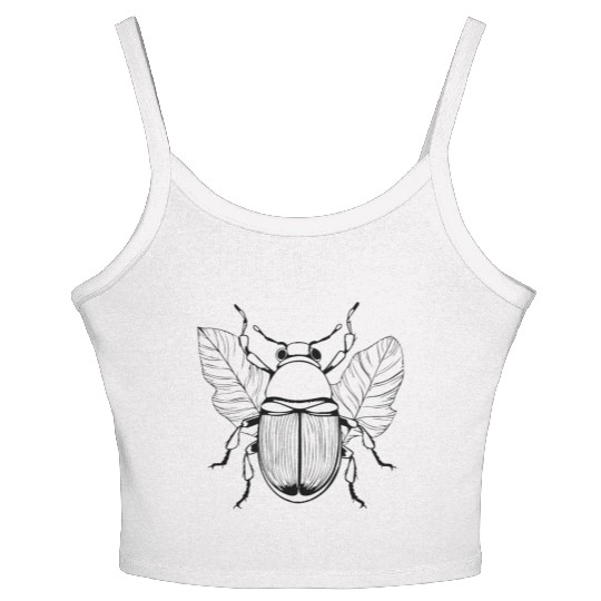 Bug Beetle Insect Women's Spaghetti Strap Tank Top