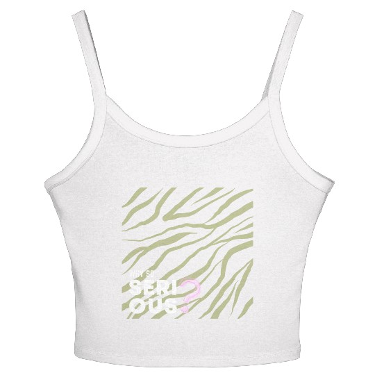 Why So Serious? Women's Spaghetti Strap Tank Top