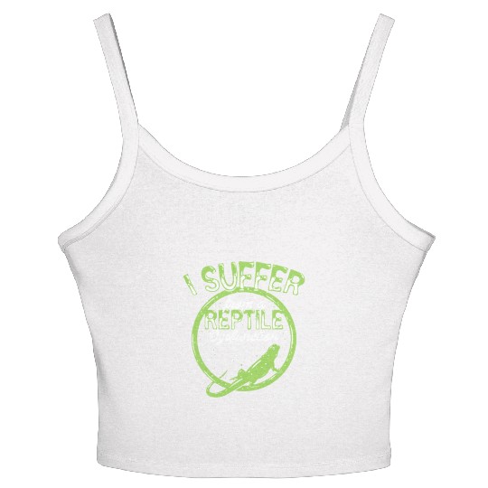 reptile dysfunction reptile lover lizard Women's Spaghetti Strap Tank Top