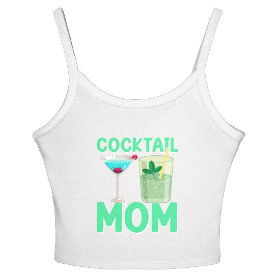 Cocktail Mom I Cocktail 1 Women's Spaghetti Strap Tank Top
