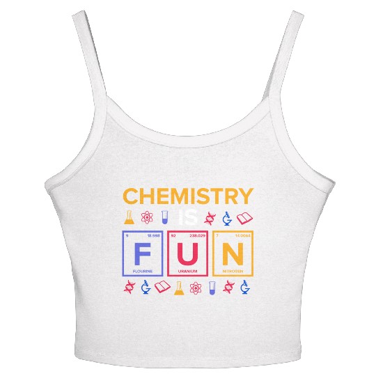 Chemistry Fun Reaction Women's Spaghetti Strap Tank Top