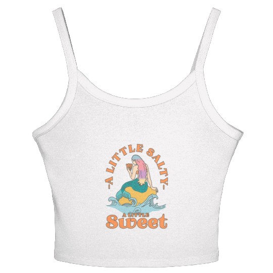 A-Little Salty A-Little Sweet Women's Spaghetti Strap Tank Top