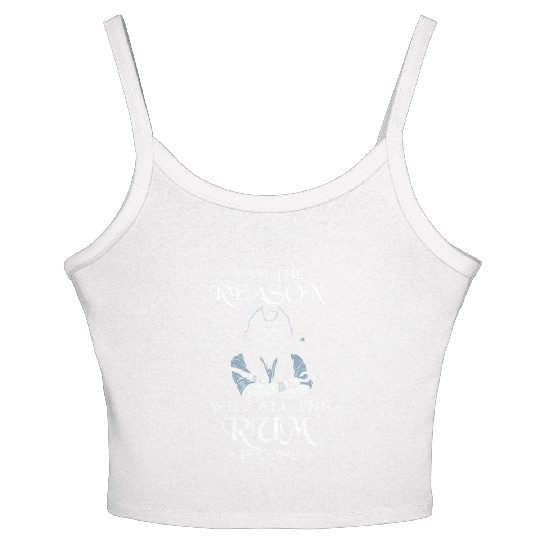 I Am The Reason Why All The Rum Is Gone Pirate Women's Spaghetti Strap Tank Top