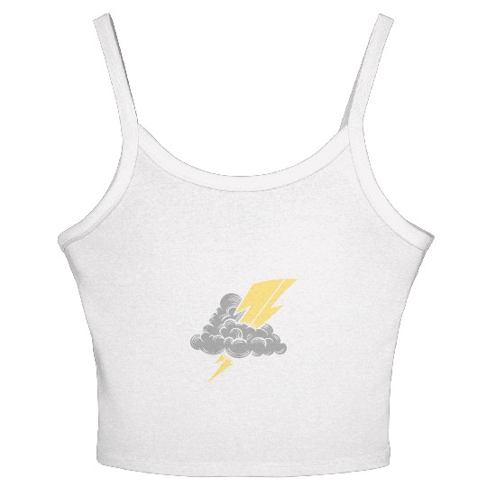 Lightning Bolt Women's Spaghetti Strap Tank Top