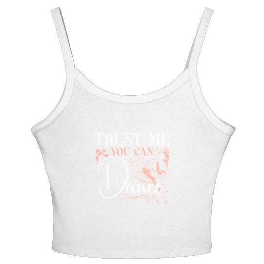 Ballet Dancer Dance Girl Ballerina Women's Spaghetti Strap Tank Top