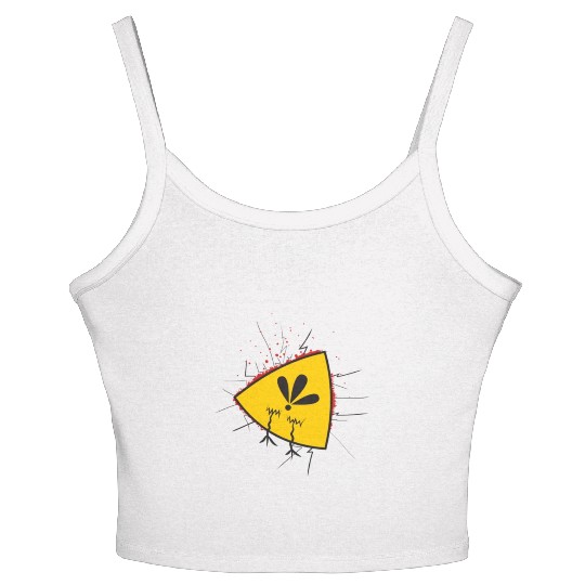 Angry bird Women's Spaghetti Strap Tank Top