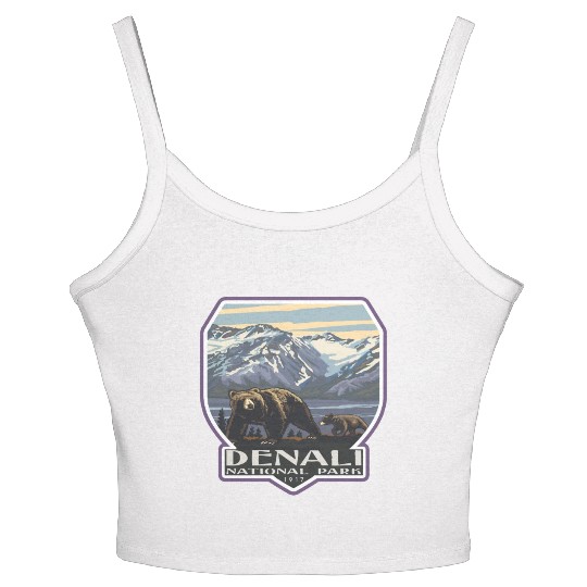 Denali national park Women's Spaghetti Strap Tank Top