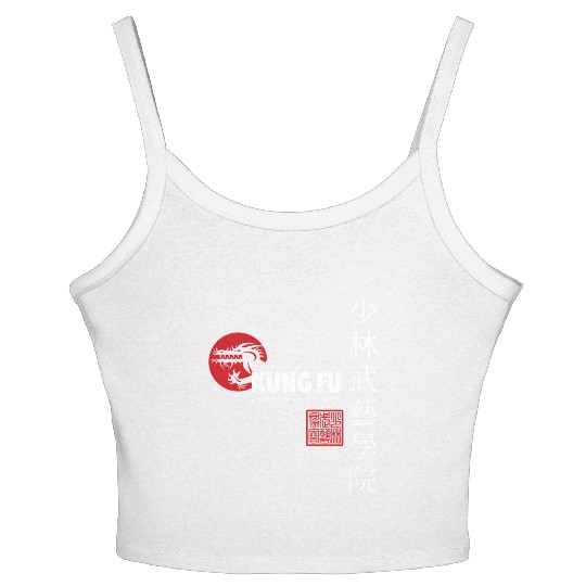 Kung Fu Women's Spaghetti Strap Tank Top