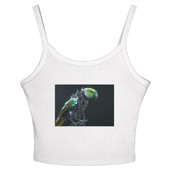 Digital Paradise Women's Spaghetti Strap Tank Top