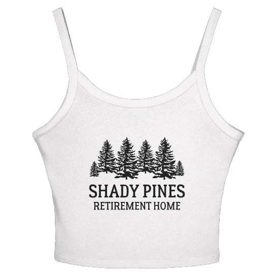 Shady Pines Retirement Home Women's Spaghetti Strap Tank Top