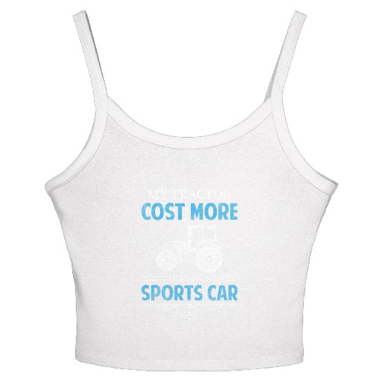 Farmer Farm Farm Harvest Women's Spaghetti Strap Tank Top