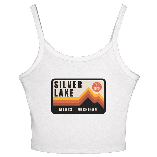 Silver Lake Sand Dunes Women's Spaghetti Strap Tank Top