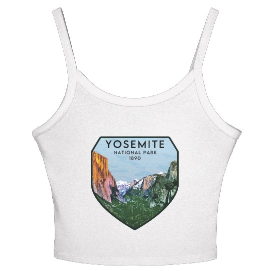 yosemite national park Women's Spaghetti Strap Tank Top