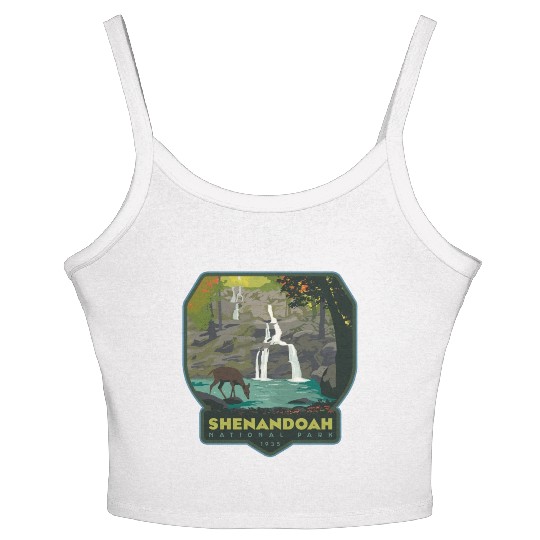 shenandoah national park Women's Spaghetti Strap Tank Top