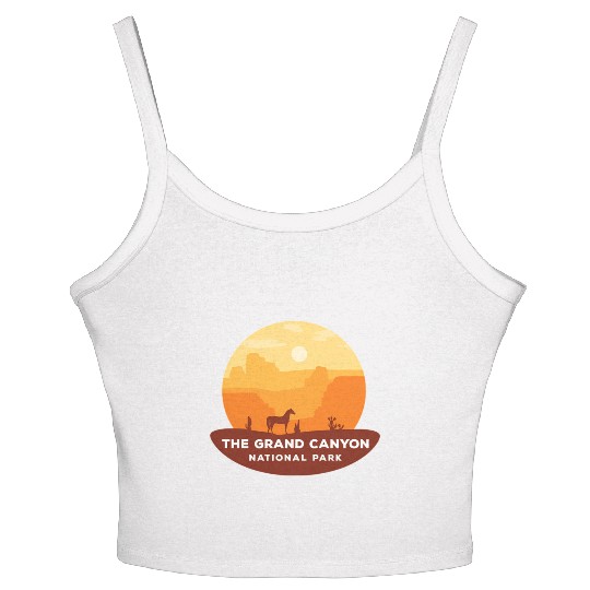 Grand Canyon National Park Arizonna Women's Spaghetti Strap Tank Top