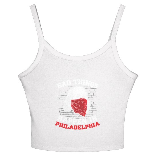 Bad Things Happen In Philadelphia Presidential Deb Women's Spaghetti Strap Tank Top